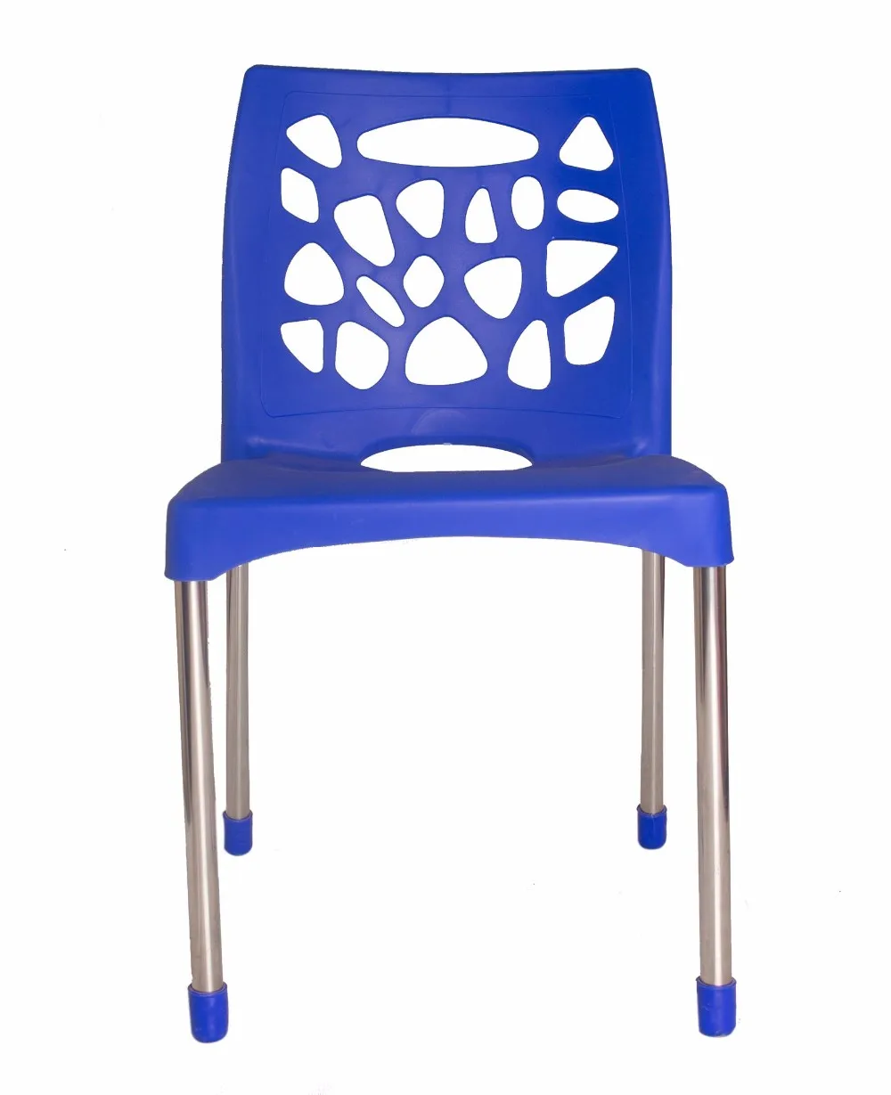 Classical Cool Designed Plastic Chair Stainless Steel Legs With Backrest Buy Plastic Chairs
