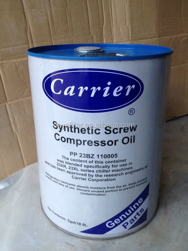 Compressor Oil Type Carrier Refrigeration Lubricants Pp 23bz 110005 Buy Carrier Refrigeration
