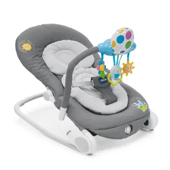 chicco baby bouncer grey