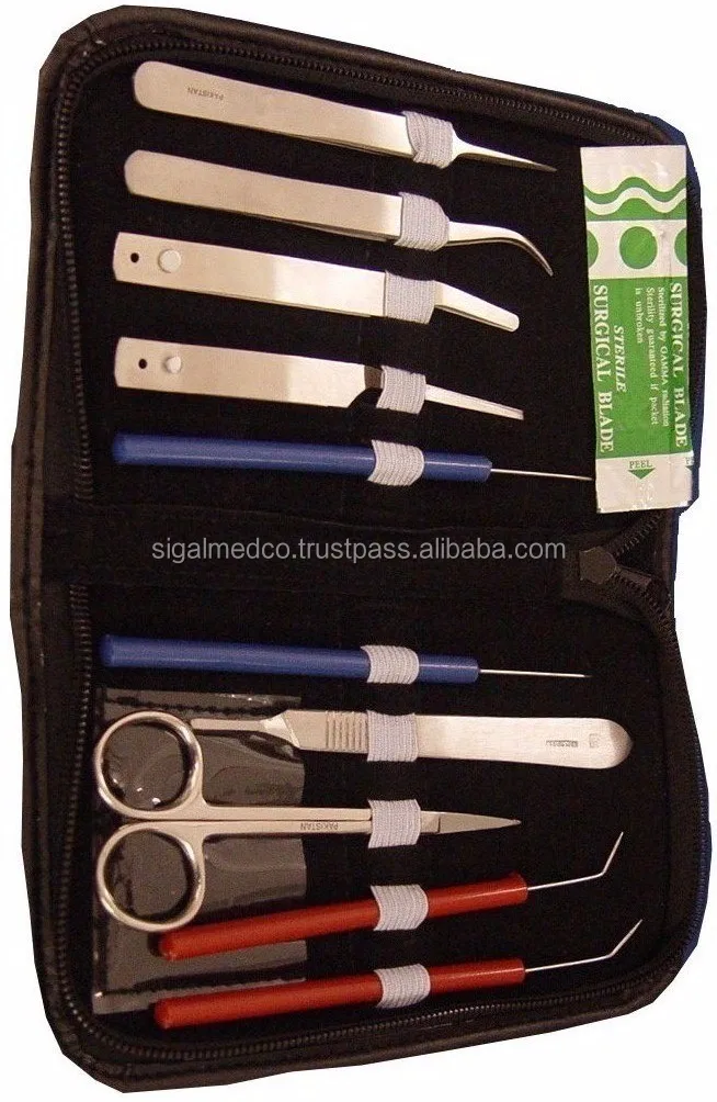 thumbnail image 2 of A2zscilab 30-Piece Advanced Biology Lab Anatomy Medical Student Dissecting Kit Set 2 of 5