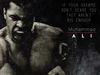 Muhammad Ali Poster Dream Big Quote Art Print (18x24) - African American