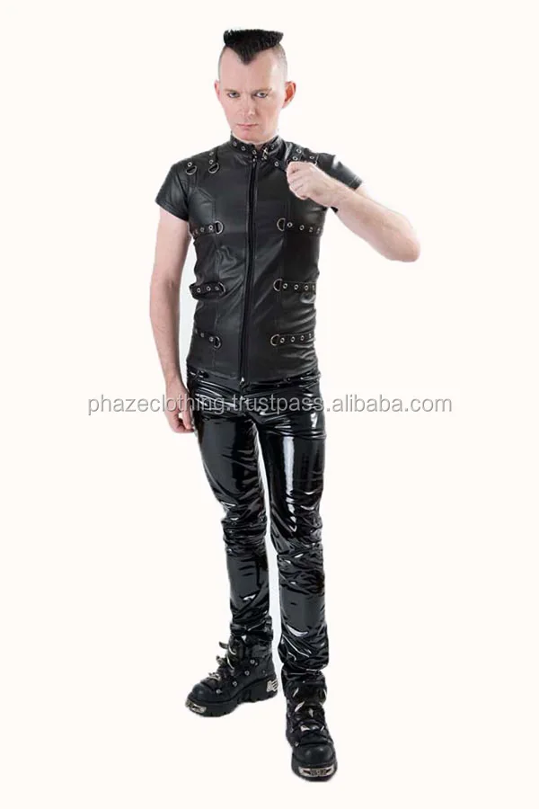 pvc and leather clothing