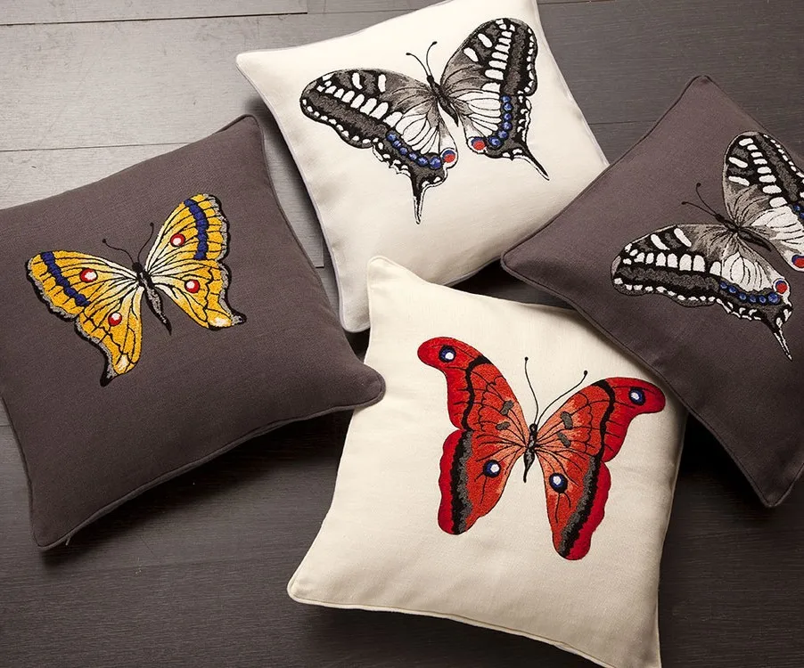 Hand Embroidery Cushion Cover Buy Handmade Embroidery Cushion Cover