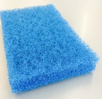 blue cleaning sponge