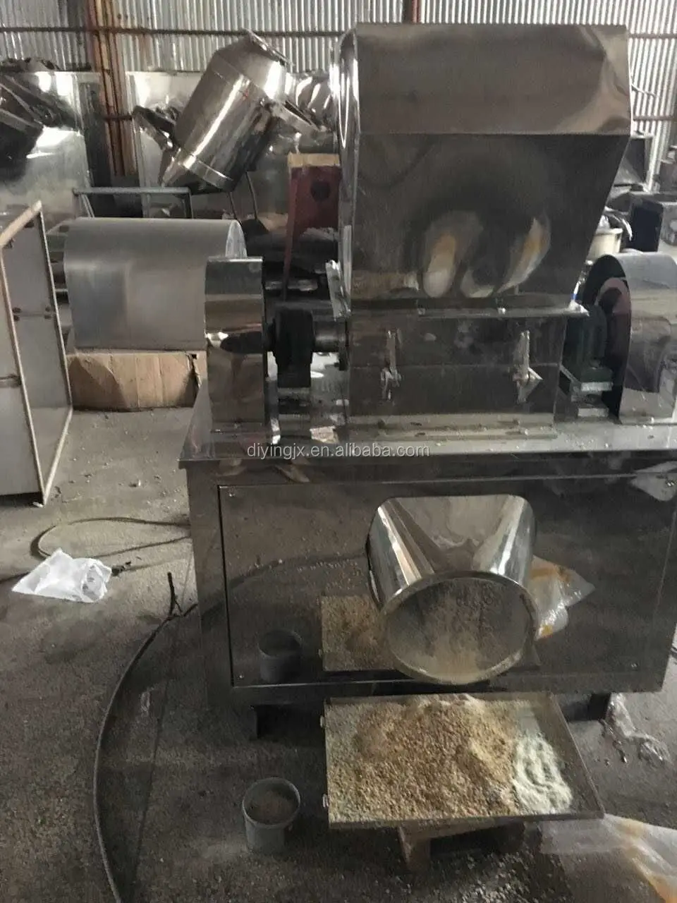  Frankincense Resins,Cordyceps,Herb,Walnut Shell ,Gum Rosin, Antlers ,Pearl Rough Coarse Crushing Crusher Machine