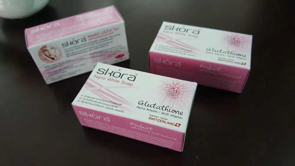 Whitening Soap Skora With Coconut Oil And Glutathione ...