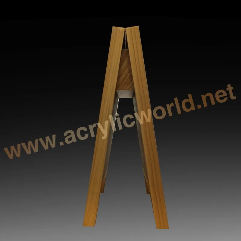 High Transactions Free Standing Advertising A Frame Wood Chalkboard
