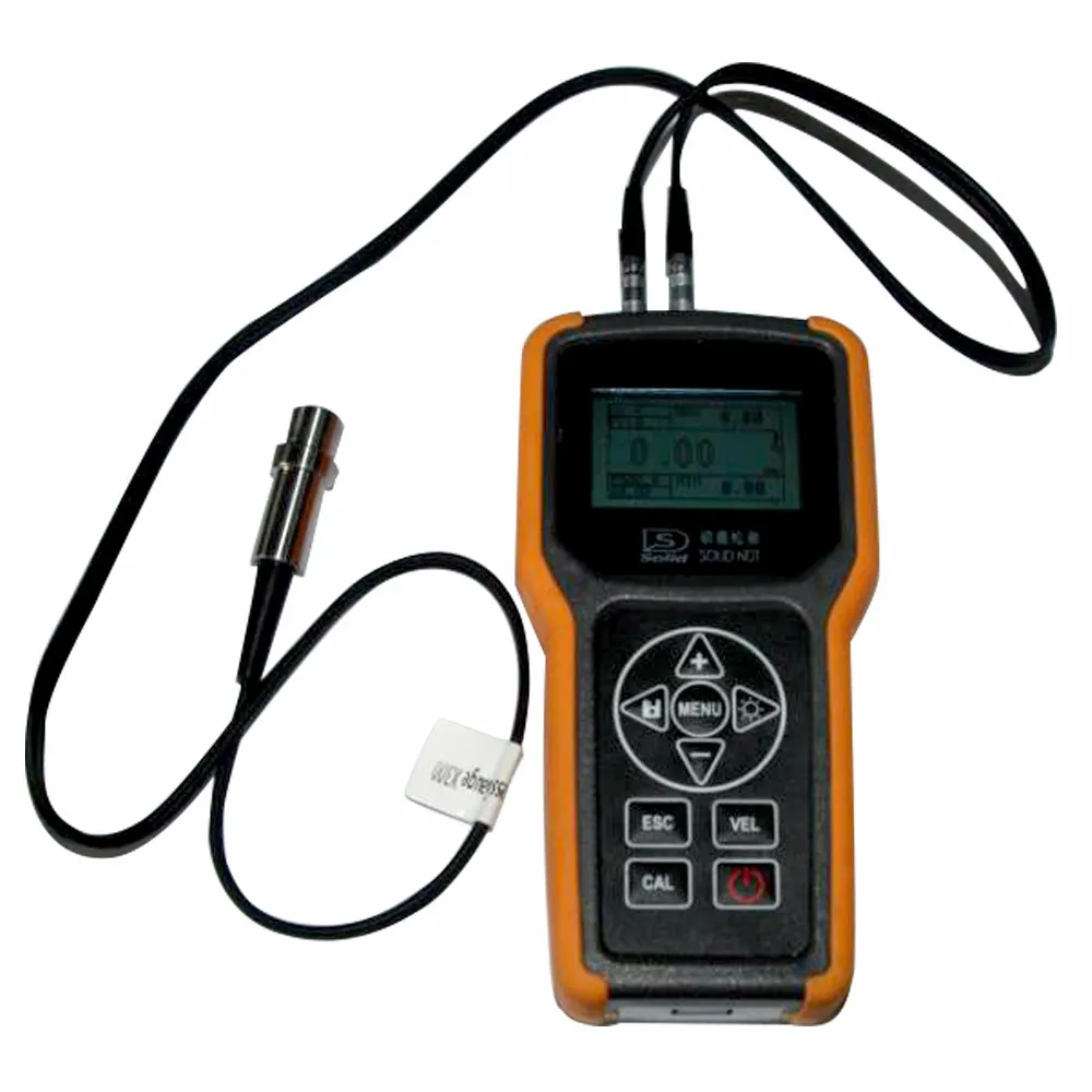 Uitrasonic Thickness Meter Portable Thickness Gauge 0.75-400mm X100 For ...