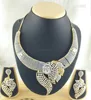 Designer American Diamond CZ light weight necklace - Bollywood style necklace set- Indian imitation jewellery