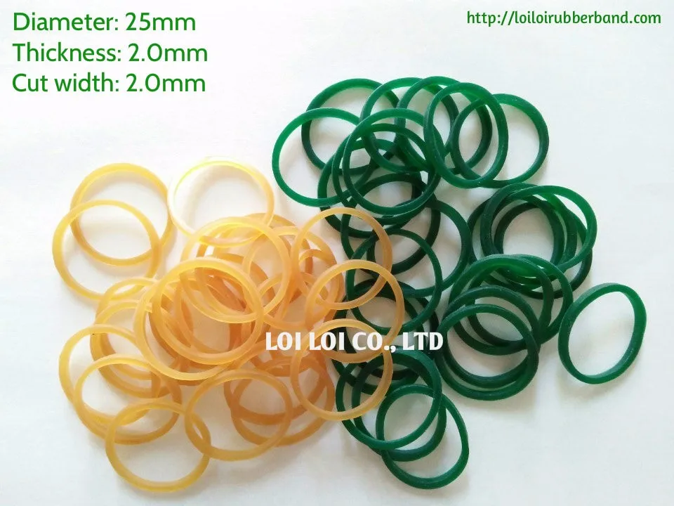 Small Round Rubber Band Wholesale Customized Durable Antiaging And