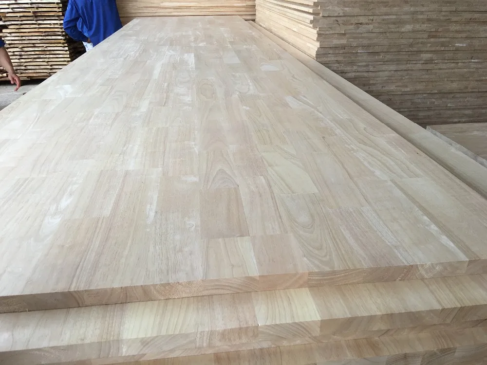 Rubber wood finger joint board/Rubber glued laminated timber
