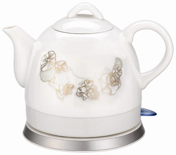 1.5l Electric Ceramic Tea Kettle With Detachable Base And Boil Dry