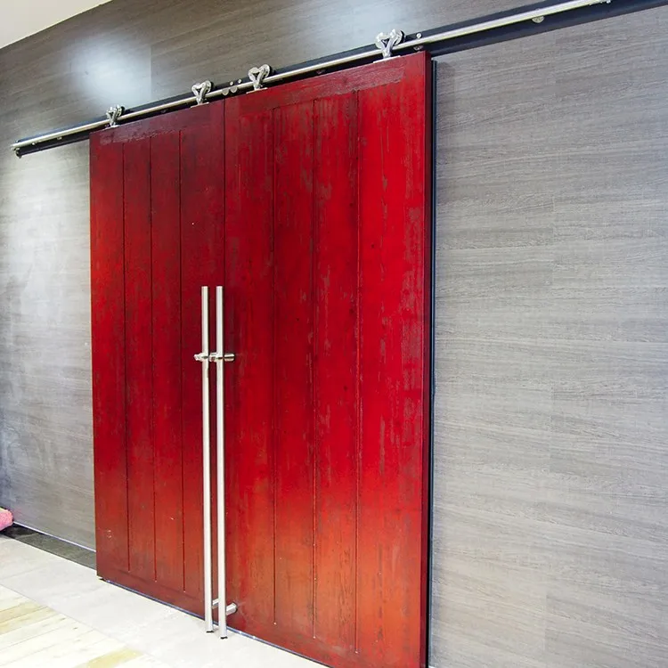 Top Hung Sliding Barn Door Tracks Rails Hardware,Modern Style,Heavy