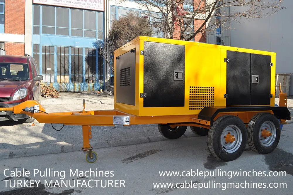 Cable Drum Trailer For Transportation