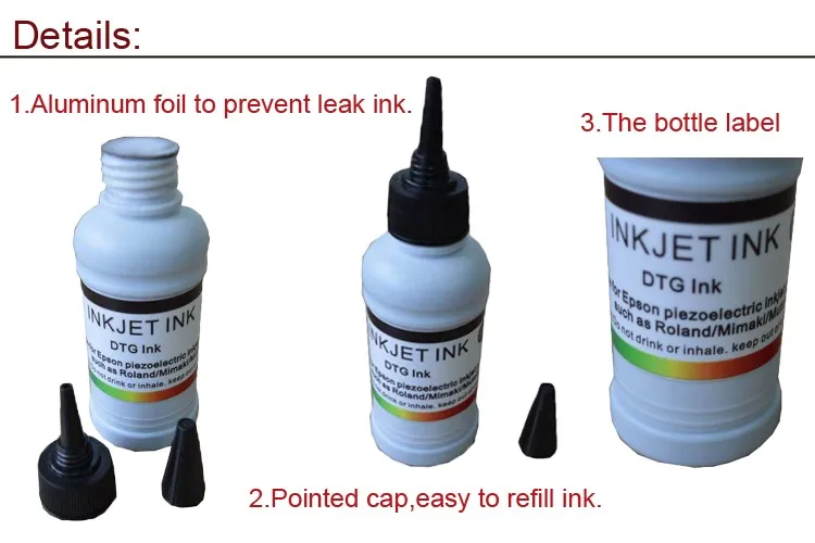 white pigment dtg ink