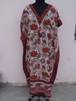 plain kaftan dress