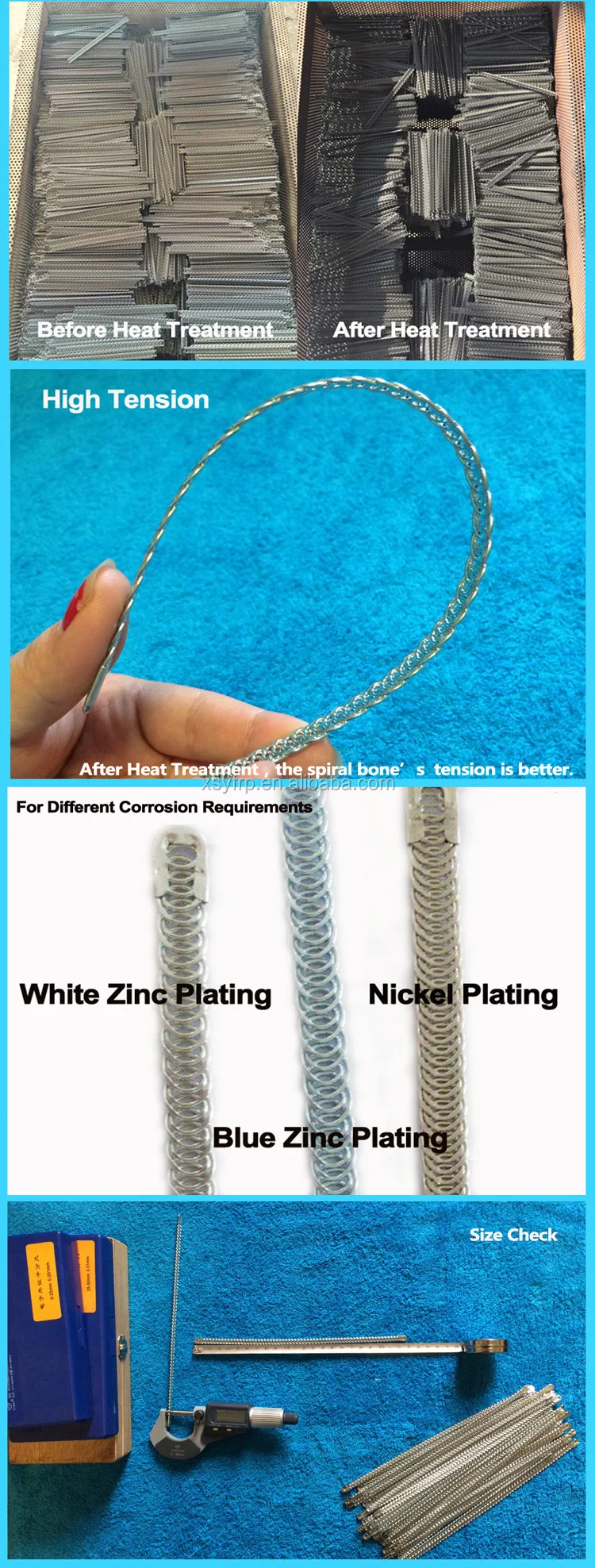 Metal Bone Accessory For Corset 