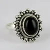 Love And Friendship !! Black Onyx 925 Sterling Silver Ring, Fashion Silver Jewellery, Unique Silver Jewellery