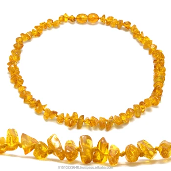 natural baltic amber teething necklace