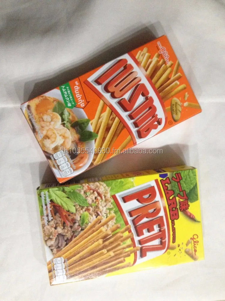
Glico Pretz Bread Stick Tom Yum Kung and Larb 