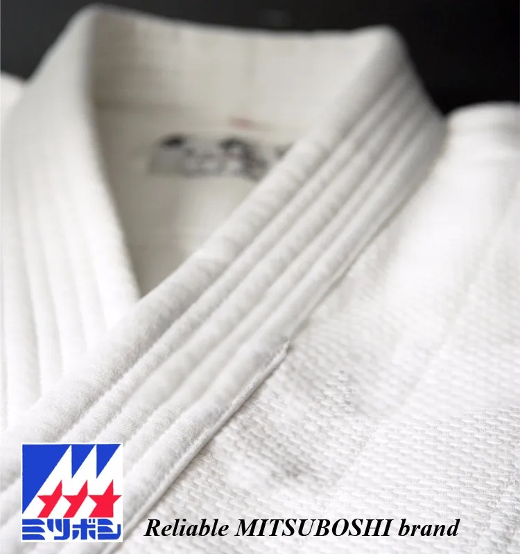 from JAPAN Jaket Pants Details about   Mitsuboshi Double woven back judo gi A body J-550 