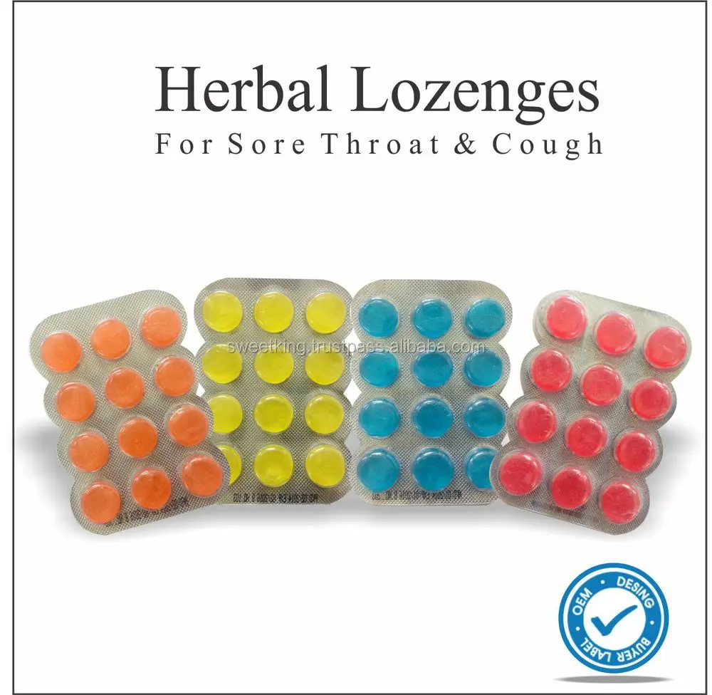 Sore Throat Lozenges Fruit Flavors With Oem Buy Sore Throat Lozenge