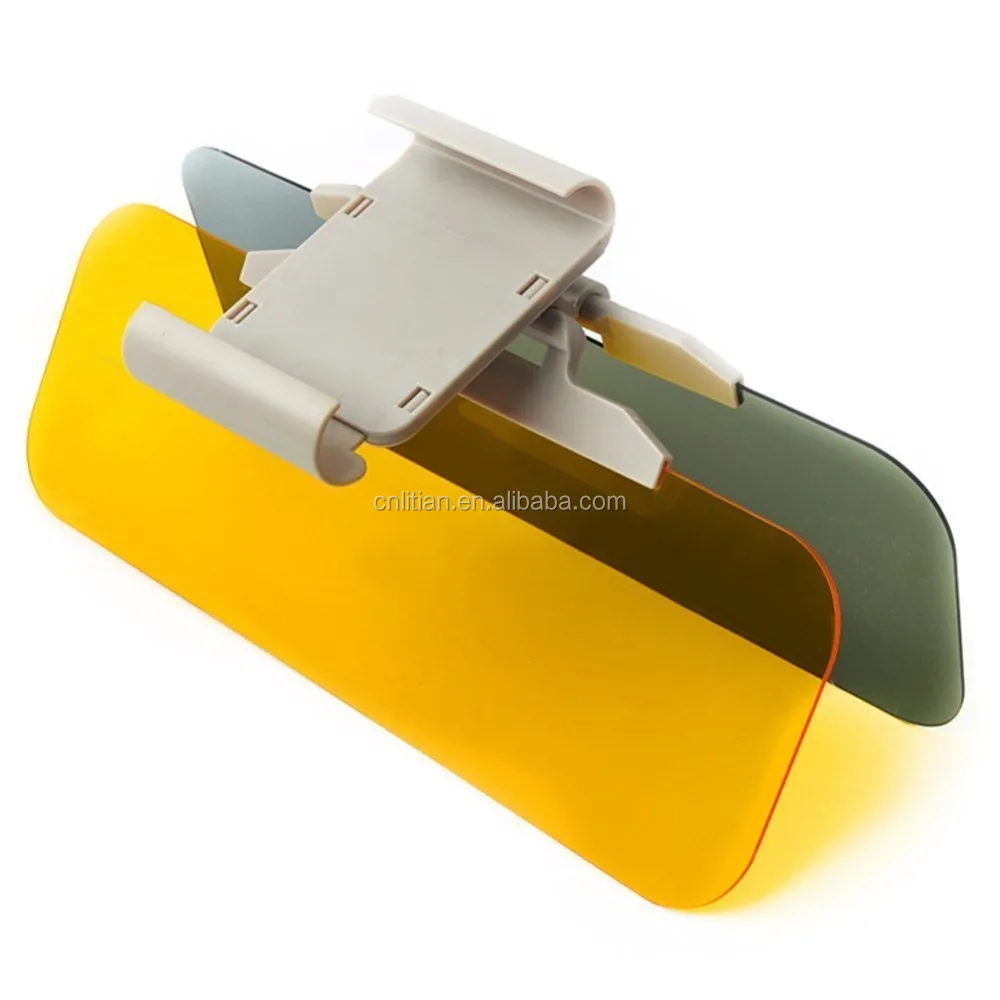 Car Van Shade Sun Visor Extension Glare Mirror Window Sunscreen