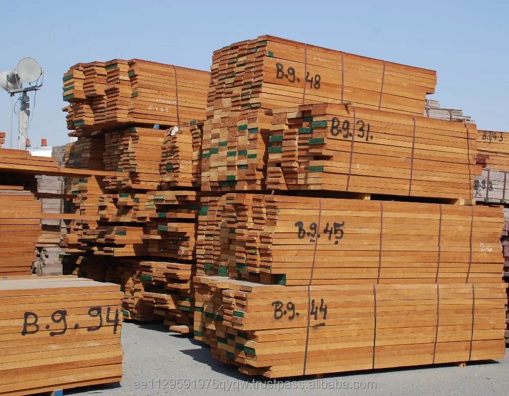 
Pure Burma Teak Timber (Sawn) 