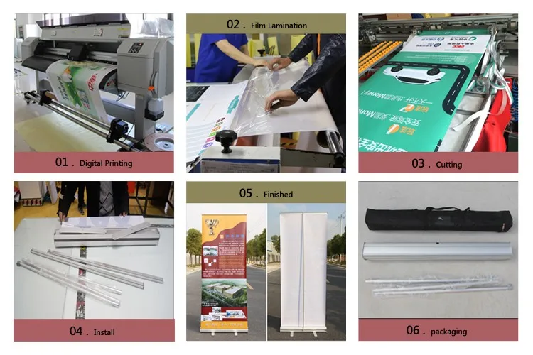 Roll Up Banner For Trade Show/PVC Display Stand