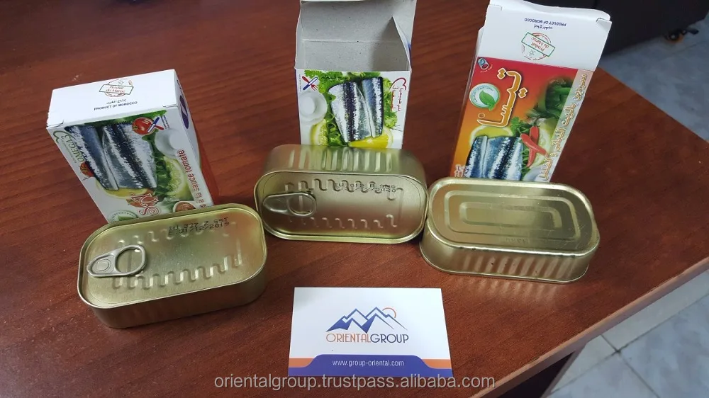 
Canned Style and KOSHER,HACCP,ISO,HALAL Certification canned sardine from MOROCCO 