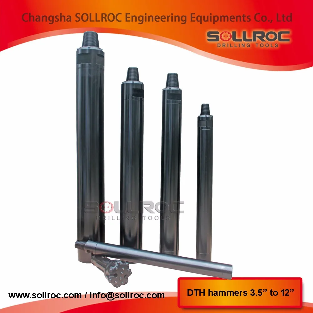 High Manganese Steel RC Hammer 3-5.5inch for Exploration Drilling and Grade Control