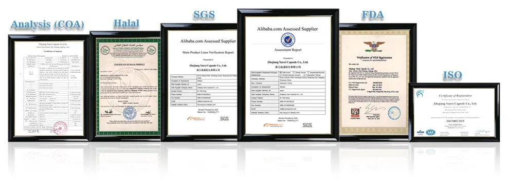 our certificates 2
