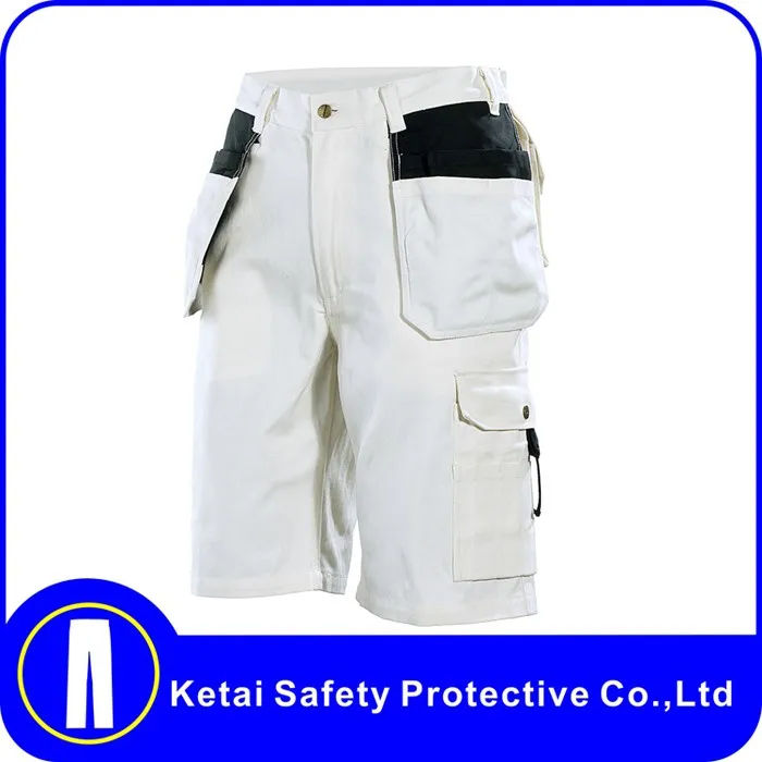 Men's Relaxed Fit Painters Pants white work pants painter