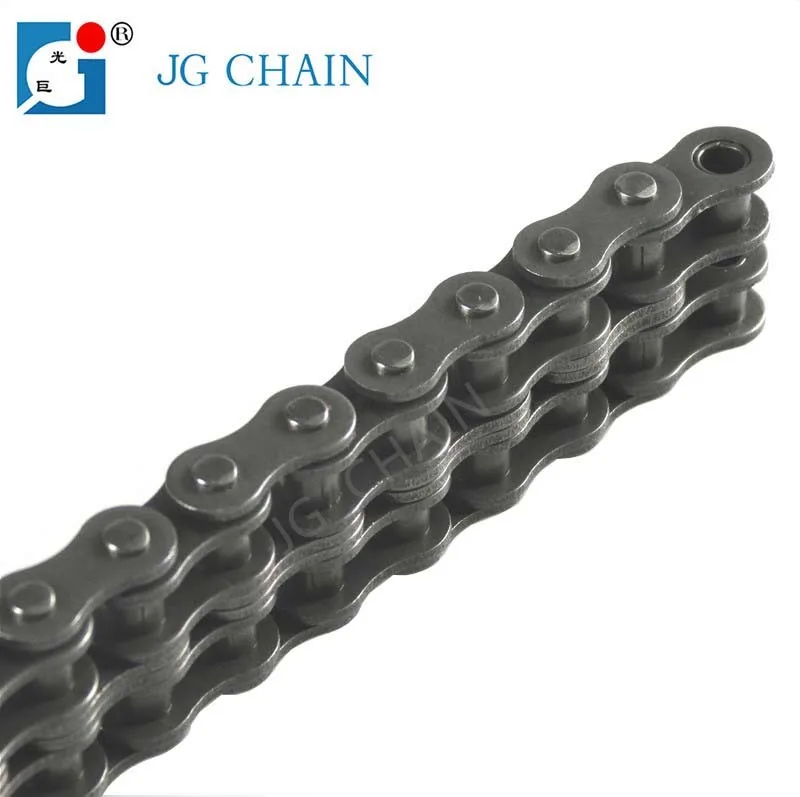 Ansi B29.1 Standard Industrial Transmission Steel Roller Chain Duplex ...