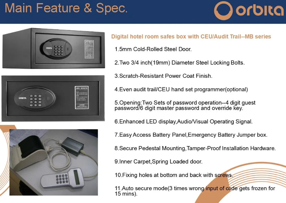 Hotel Security Digital Types Of Safe Box Fireproof Hotel Safe Buy