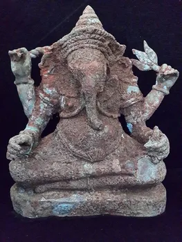 Real Antique Hindu Statue Called Lord Ganesha Wide 11 Hindu Statue Called Lord Ganesha