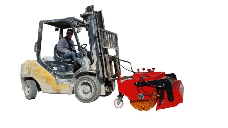 High Quality Forklift Mounted Road Sweeper Buy Forklift Truck Sweeper Attachment Road Sweepers For Sale Truck Mounted Sweeper Product On Alibaba Com