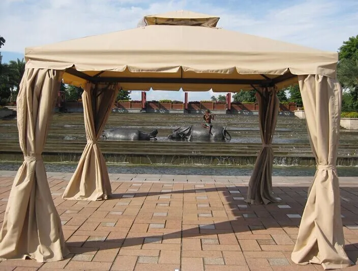 Outdoor Luxury Waterproof Polyester Backyard Garden Rome Gazebo Tent