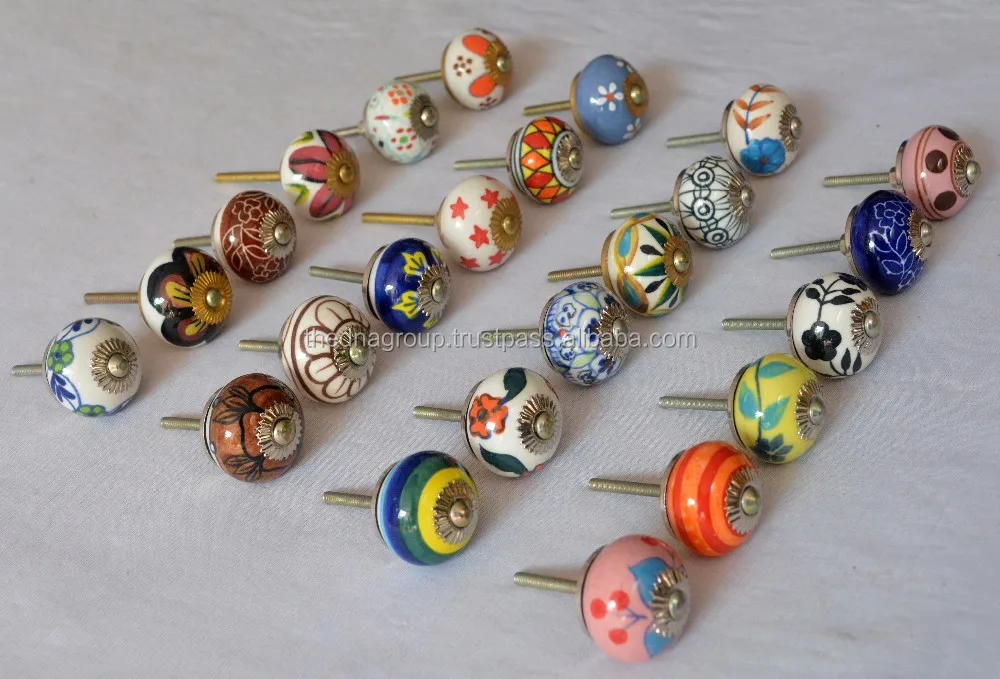 Latest Mix Design Unique Hand Painted Knobs Buy Unique Hand
