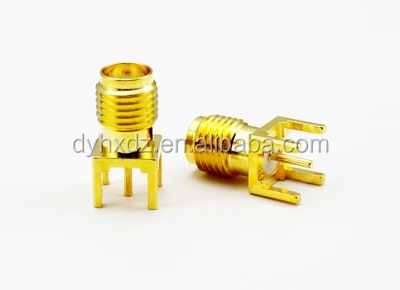 SMA female  bulkhead for PCB  .jpg
