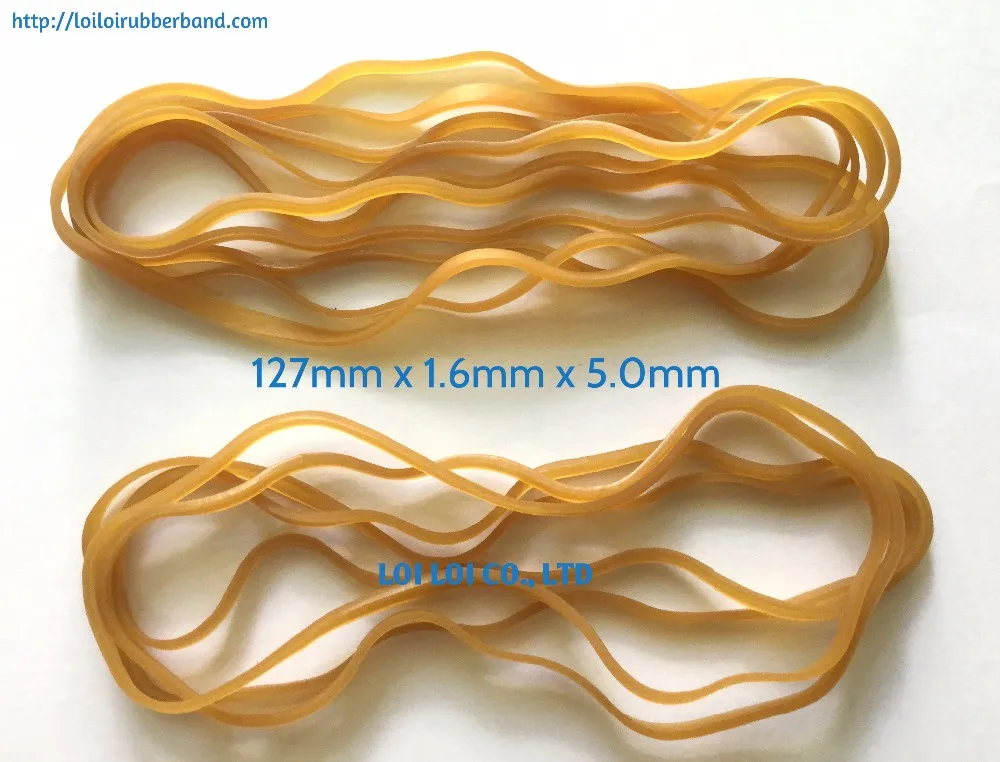 Di Durable Extra Large Size Custom Rubber Bands Wide Elastic Rubber Band Use From Big Factory