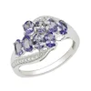 Stunning Design And No.1 Tanzanite "AA" Solid Gemstone Silver Rings
