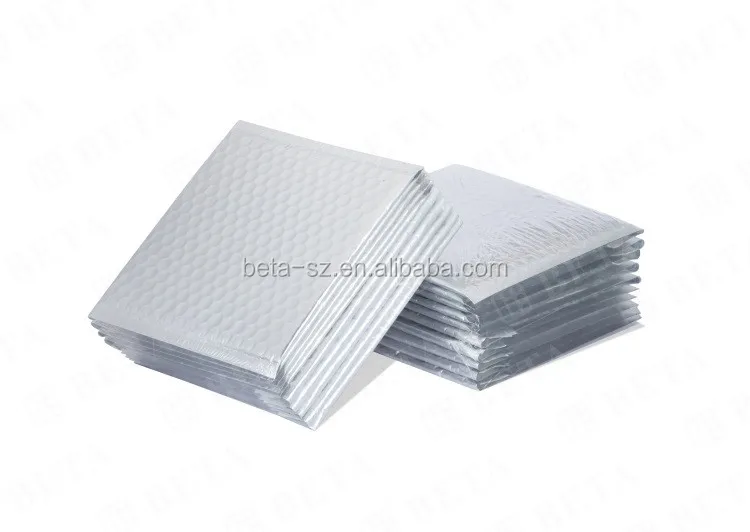 metallic bubble mailers