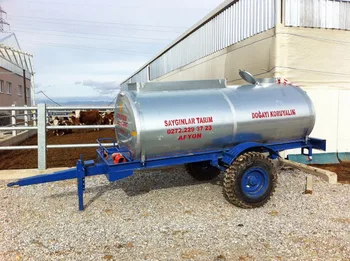Water Carriage Trailer Galvanized 3 Tones Tractor Water Tanker - Buy