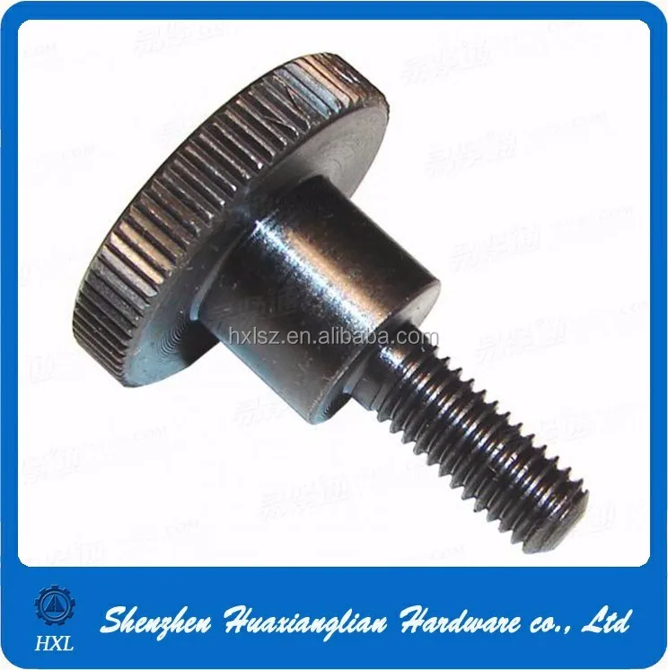 Din 464 Steel & Brass & Aluminum Knurled Head Stepped Thumb Screw With