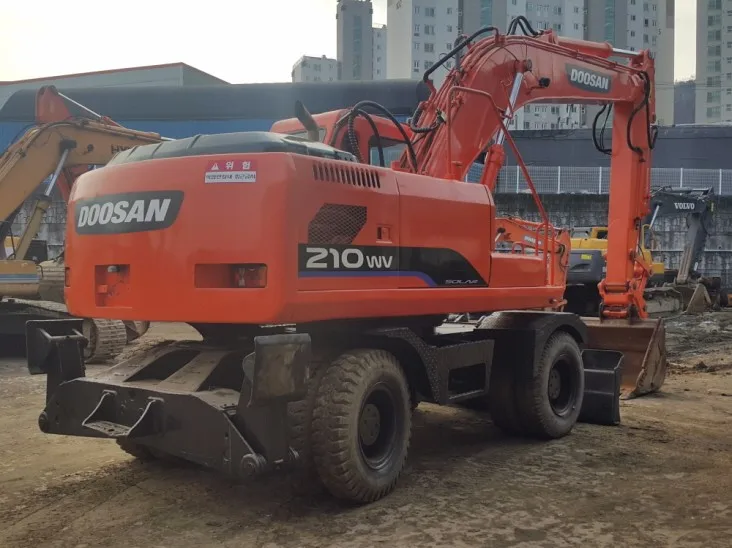 2003y Deawoo Wheel Excavator S210w For Sale From Korea Buy Wheel