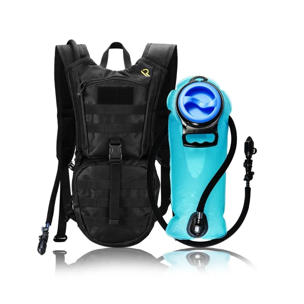 2l de agua sistema de hidratacion vejiga Bolsa Mochila de camping y BF