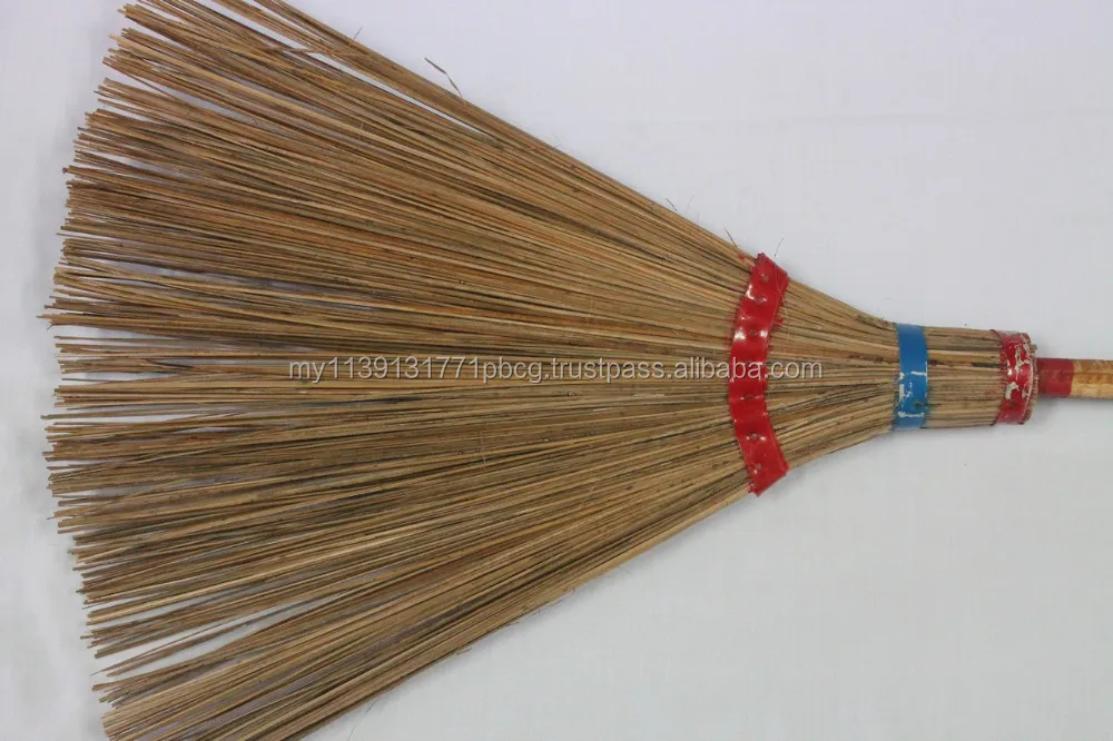 Malaysia Made Coconut Leaf Stick Brooms,Good Quality Coconut Stick