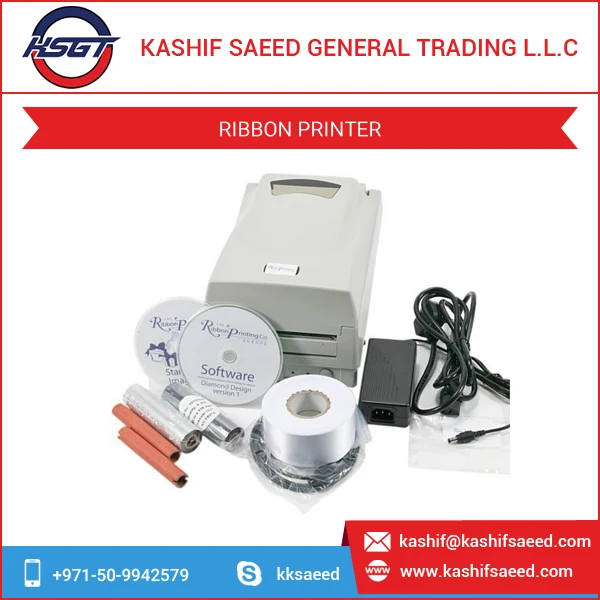 satin ribbon printer