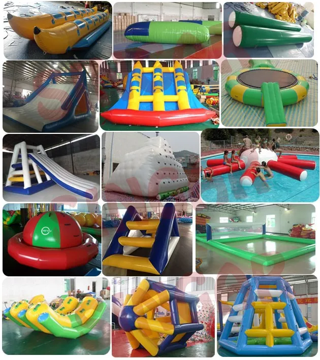 Inflatable Wide Pool Slide,Ocean Floating Water Slides,Lake Inflatable ...